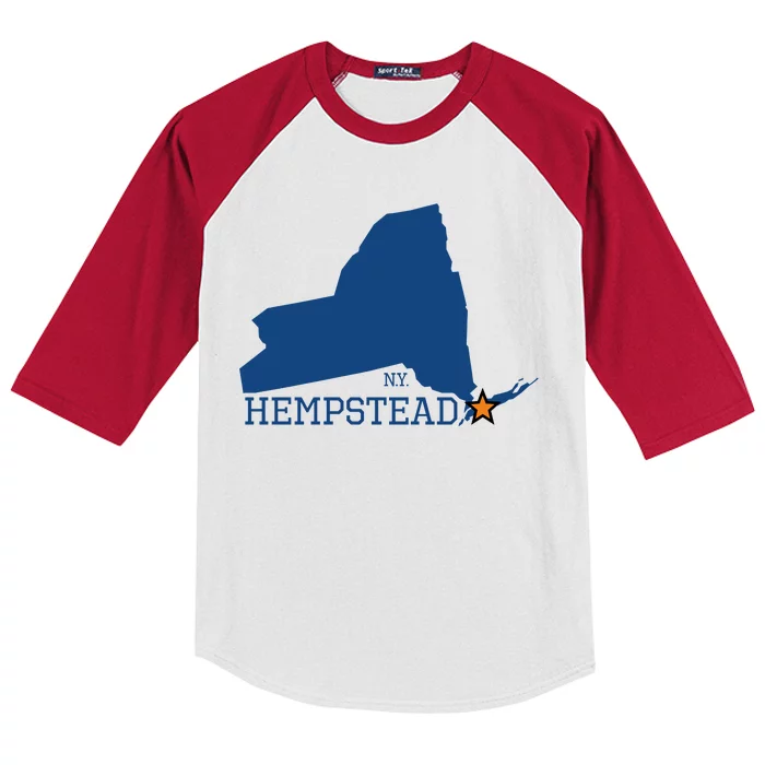 Hempstead NY Kids Colorblock Raglan Jersey