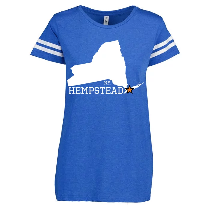 Hempstead NY Enza Ladies Jersey Football T-Shirt