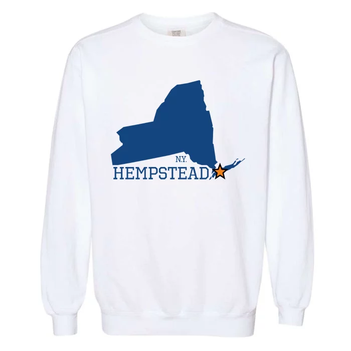 Hempstead NY Garment-Dyed Sweatshirt