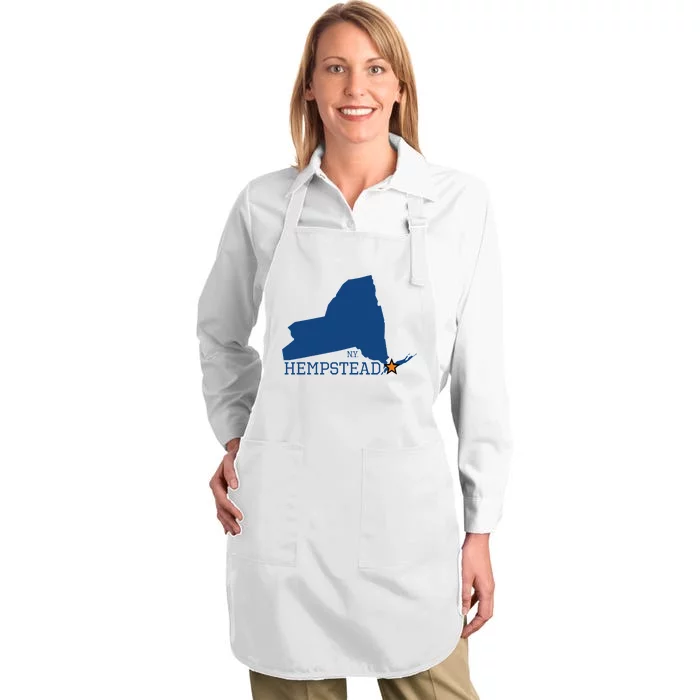 Hempstead NY Full-Length Apron With Pocket