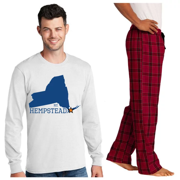 Hempstead NY Long Sleeve Pajama Set