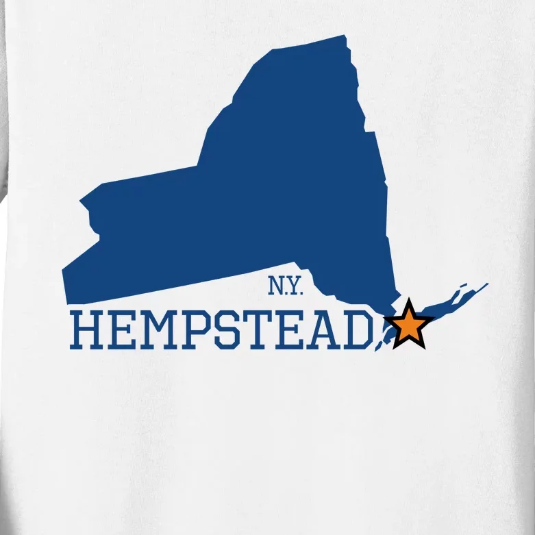 Hempstead NY Kids Long Sleeve Shirt