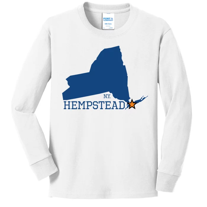 Hempstead NY Kids Long Sleeve Shirt