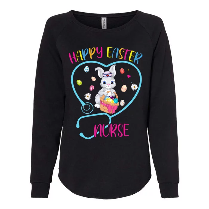 Happy Easter Nurse Gift Cute Nurse Easter Day Cute Gift Womens California Wash Sweatshirt