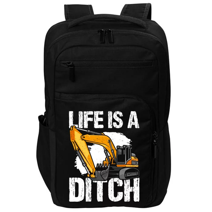 Heavy Equipment Operator & Excavator Driver Impact Tech Backpack