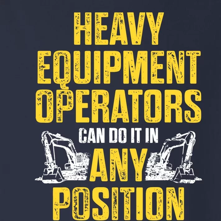 Heavy Equipment Operator Position Funny Driver Toddler Long Sleeve Shirt