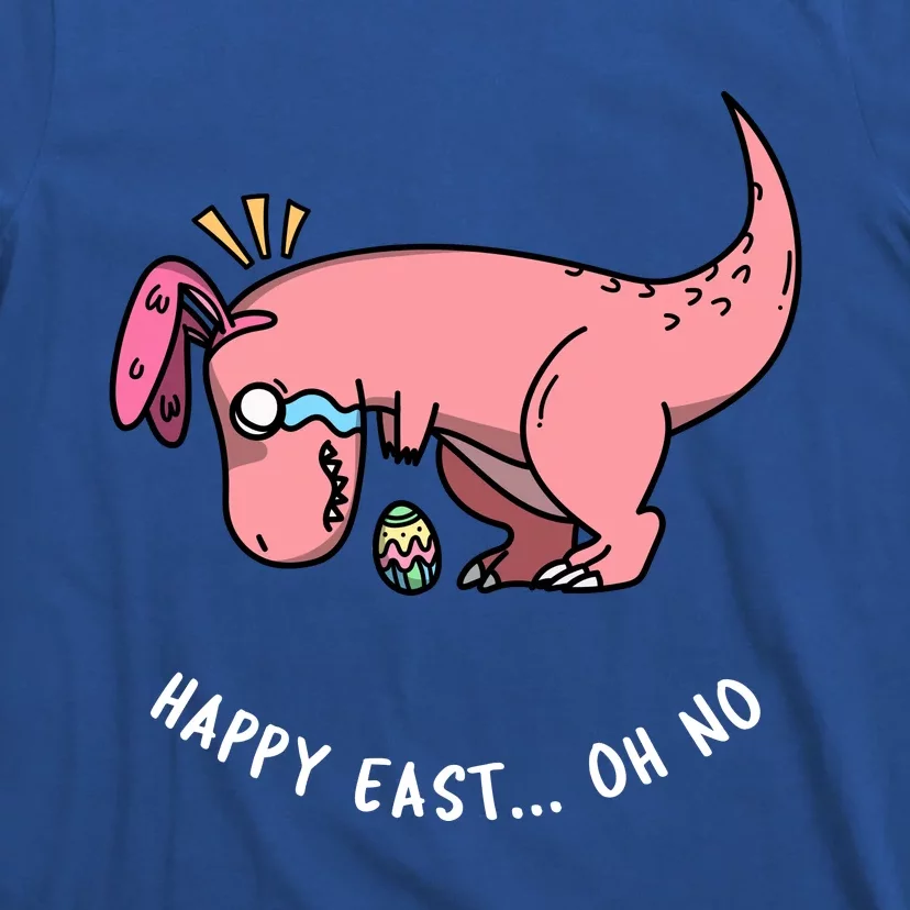 Happy Easter Oh No Funny TRex Egg Hunt T-Shirt