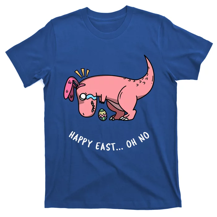 Happy Easter Oh No Funny TRex Egg Hunt T-Shirt