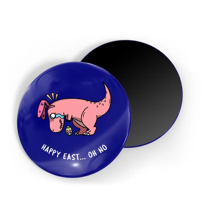 Happy Easter Oh No Funny TRex Egg Hunt Magnet