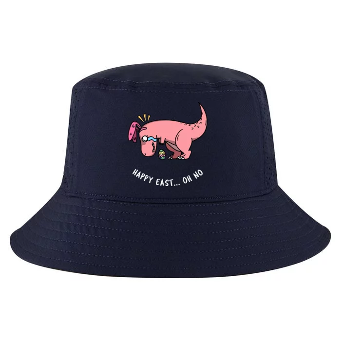 Happy Easter Oh No Funny TRex Egg Hunt Cool Comfort Performance Bucket Hat