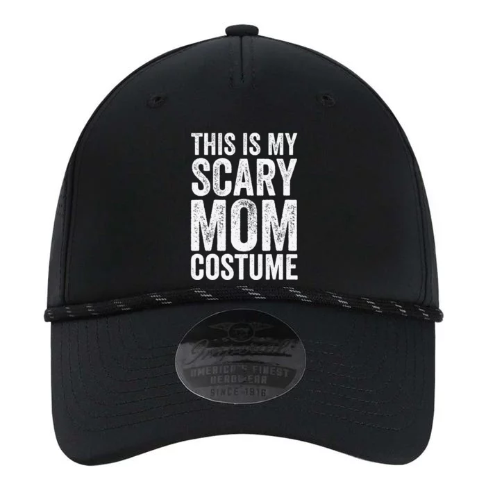 Halloween Easy Outfit Funny This Is My Scary Mom Costume Performance The Dyno Cap