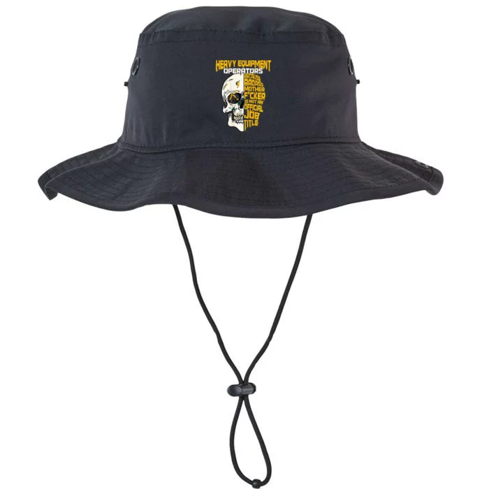 Heavy Equipt Operator Design On Back Of Clothing Legacy Cool Fit Booney Bucket Hat