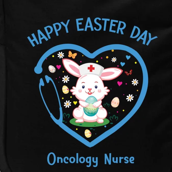 Happy Easter Oncology Nurse Gift Cute Nurse Easter Day Gift Impact Tech Backpack