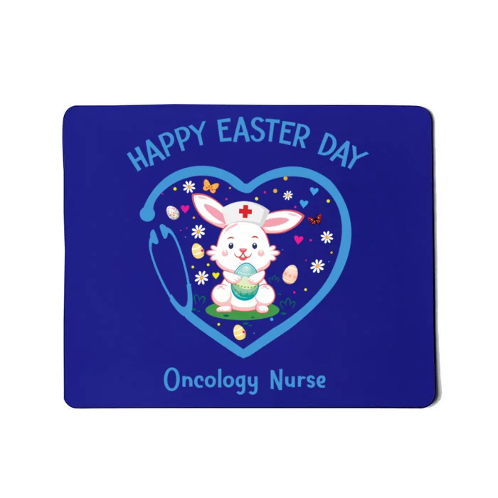 Happy Easter Oncology Nurse Gift Cute Nurse Easter Day Gift Mousepad