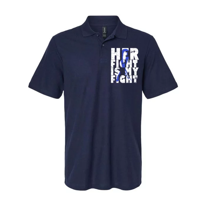 Her Fight ALS  Awareness Softstyle Adult Sport Polo