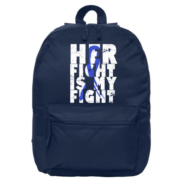 Her Fight ALS  Awareness 16 in Basic Backpack