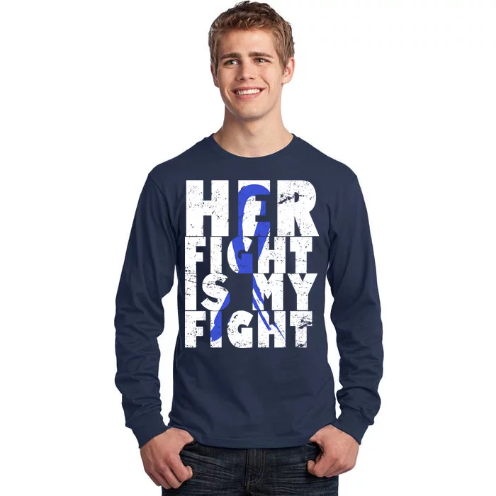 Her Fight ALS  Awareness Tall Long Sleeve T-Shirt