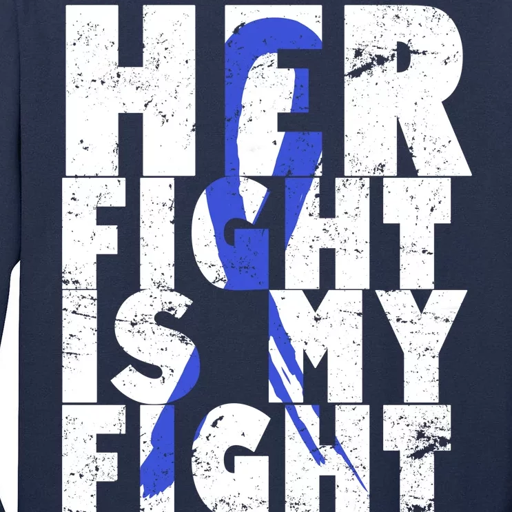 Her Fight ALS  Awareness Tall Long Sleeve T-Shirt