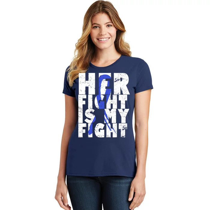 Her Fight ALS  Awareness Women's T-Shirt