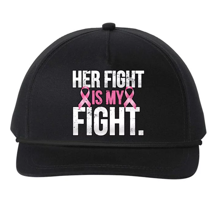 Her Fight Is My Fight Snapback Five-Panel Rope Hat