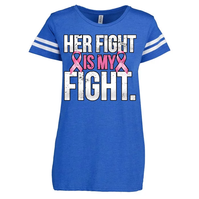 Her Fight Is My Fight Enza Ladies Jersey Football T-Shirt