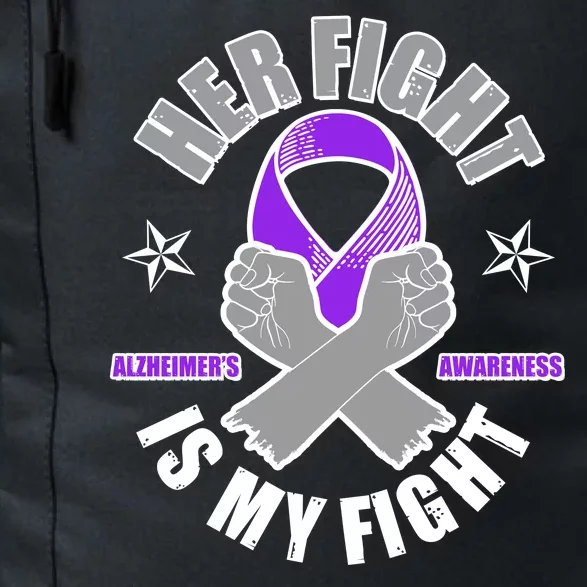 Her Fight Is My Fight Alzheimer's Awareness Daily Commute Backpack