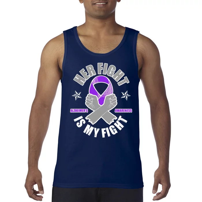 Her Fight Is My Fight Alzheimer's Awareness Tank Top