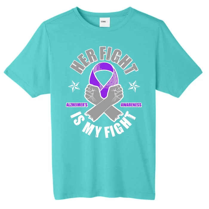 Her Fight Is My Fight Alzheimer's Awareness ChromaSoft Performance T-Shirt