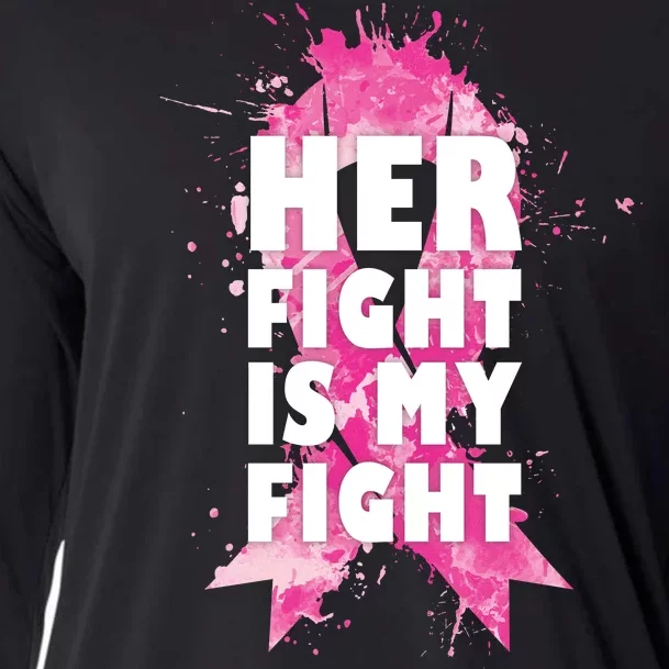 Her Fight Is My Fight Breast Cancer Cooling Performance Long Sleeve Crew