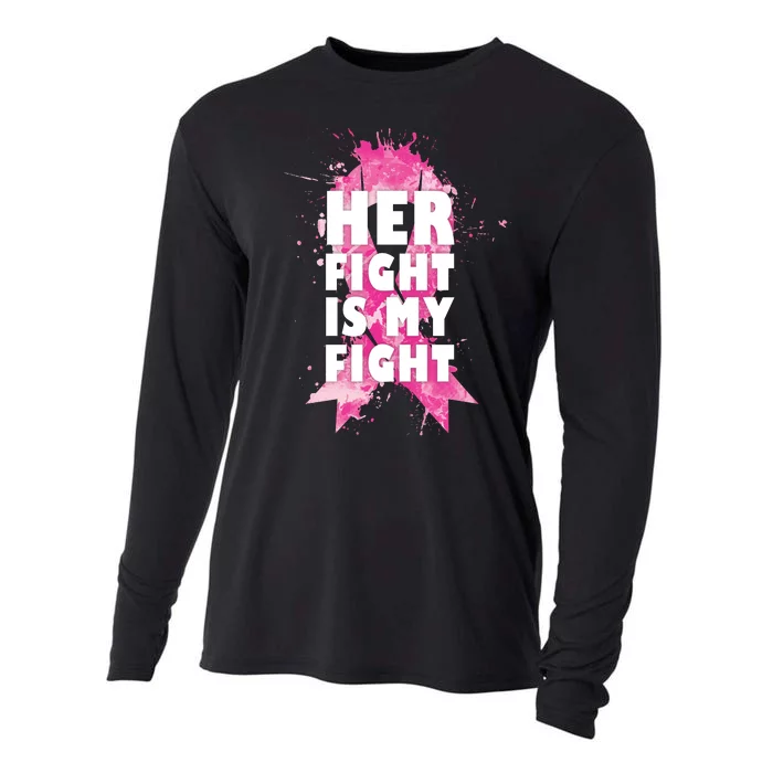 Her Fight Is My Fight Breast Cancer Cooling Performance Long Sleeve Crew