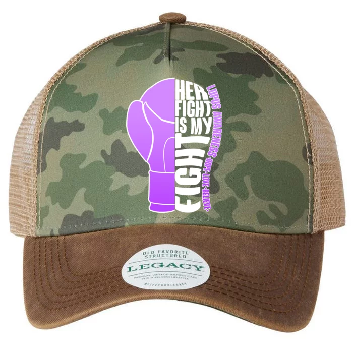 Her Fight is My Fight Lupus Awareness Legacy Tie Dye Trucker Hat