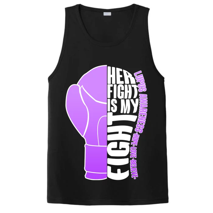 Her Fight is My Fight Lupus Awareness Performance Tank