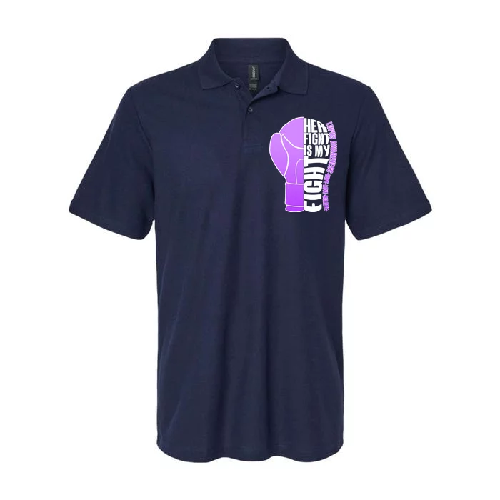 Her Fight is My Fight Lupus Awareness Softstyle Adult Sport Polo