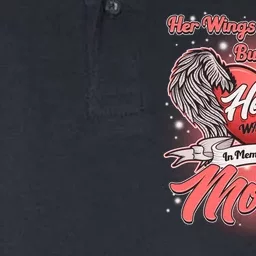 Her Wings Were Ready But My Heart Was Not In Memory Of My Mother Softstyle Adult Sport Polo