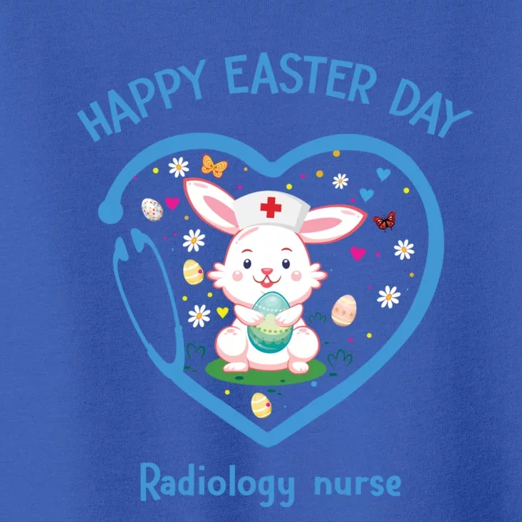 Happy Easter Radiology Nurse Cute Gift Cute Nurse Easter Day Funny Gift Toddler T-Shirt