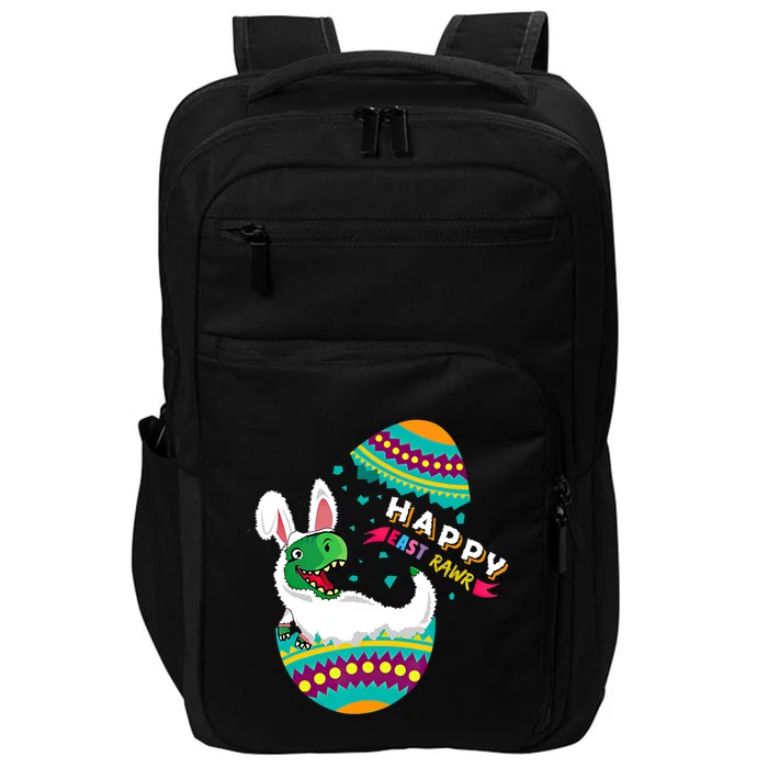 Happy East Rawr Cute Bunny Costume Ears Happy Easter Day Funny Gift Impact Tech Backpack