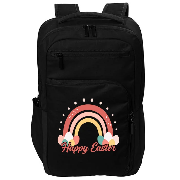 Happy Easter Rainbow Holiday Impact Tech Backpack