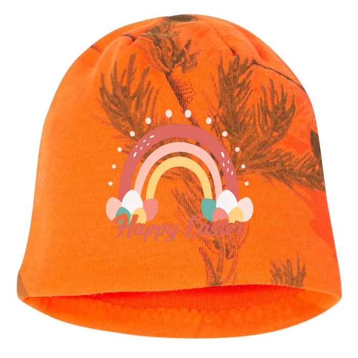 Happy Easter Rainbow Holiday Kati - Camo Knit Beanie