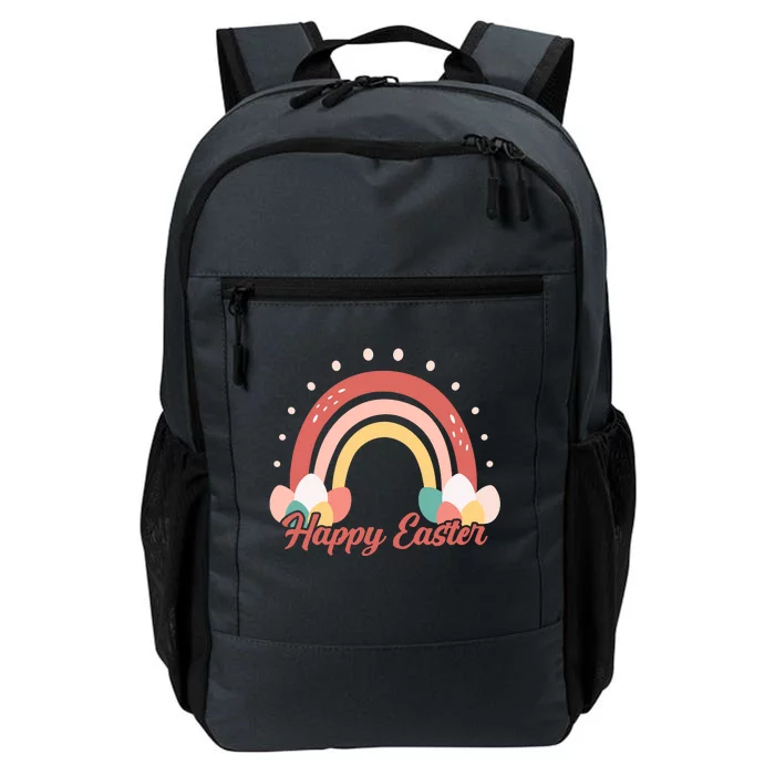 Happy Easter Rainbow Holiday Daily Commute Backpack