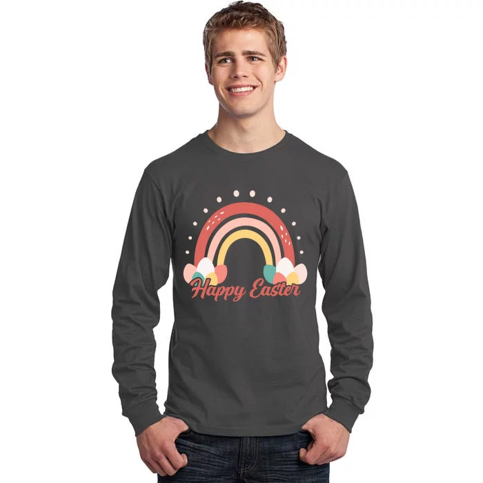 Happy Easter Rainbow Holiday Tall Long Sleeve T-Shirt