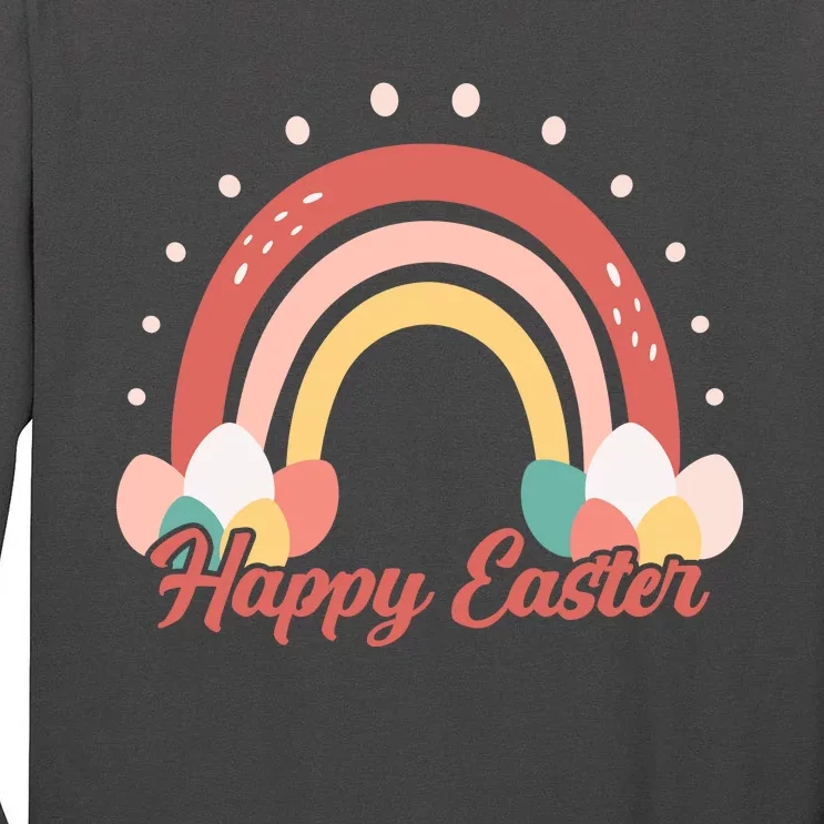 Happy Easter Rainbow Holiday Tall Long Sleeve T-Shirt