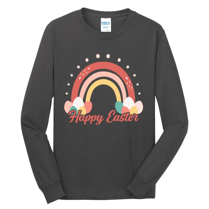 Happy Easter Rainbow Holiday Tall Long Sleeve T-Shirt