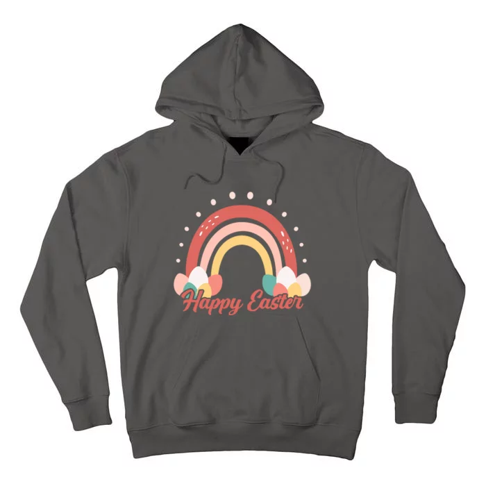 Happy Easter Rainbow Holiday Tall Hoodie