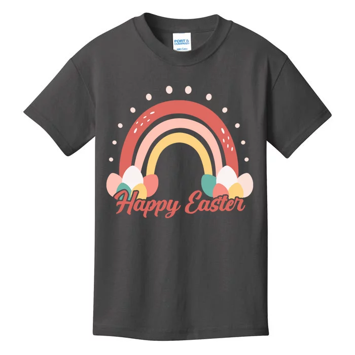 Happy Easter Rainbow Holiday Kids T-Shirt