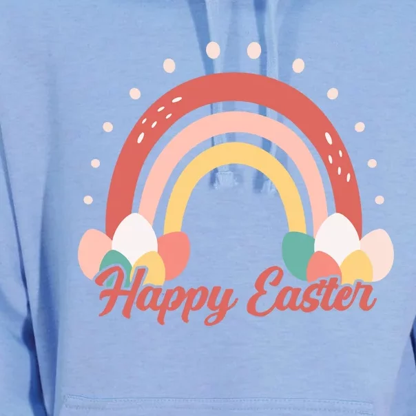 Happy Easter Rainbow Holiday Unisex Surf Hoodie