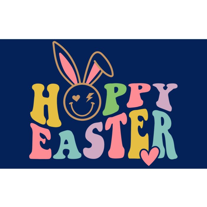 Happy Easter Retro Groovy Happy Easter Bumper Sticker