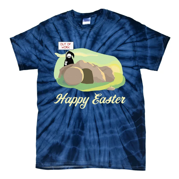 Happy Easter, Resurrection Sunday, He Is Risen Tie-Dye T-Shirt