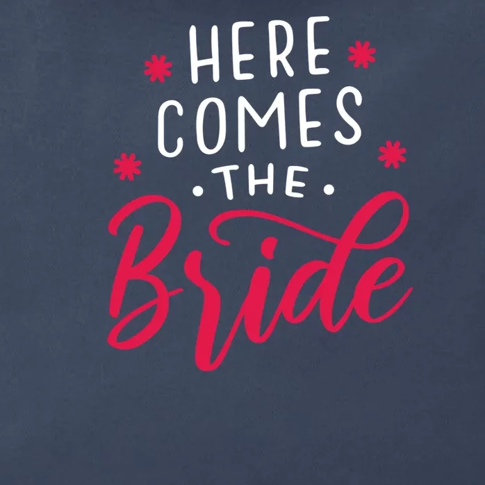 Here Comes The Bride Zip Tote Bag