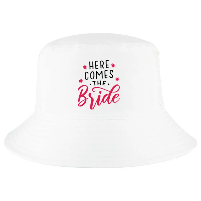 Here Comes The Bride Cool Comfort Performance Bucket Hat