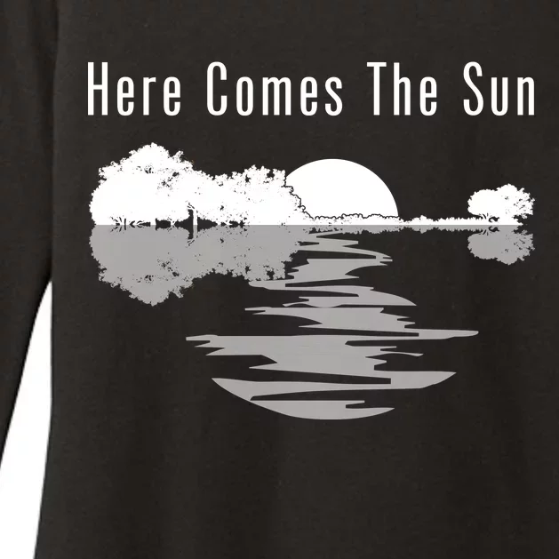 Here Comes The Sun Womens CVC Long Sleeve Shirt